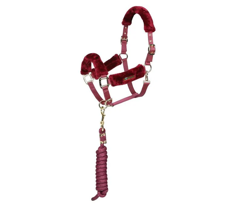 ARMA Faux Fur Headcollar & Lead Rope - Image 3