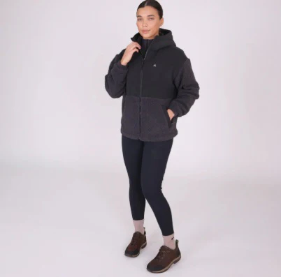 Shires Aubrion React Sherpa Fleece Jacket Shadow - Image 3