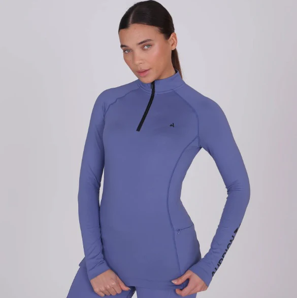 Shires Aubrion React Winter Base Layer Sky - Image 2