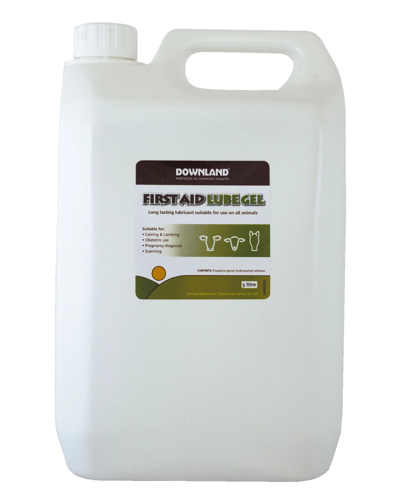 Downland First Aid Lube Gel 500ml