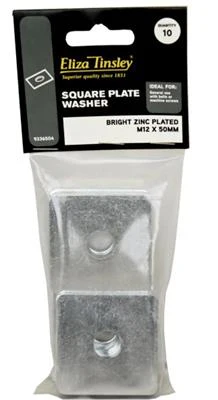 Eliza Tinsley M12 x 50mm Square Plate Washer