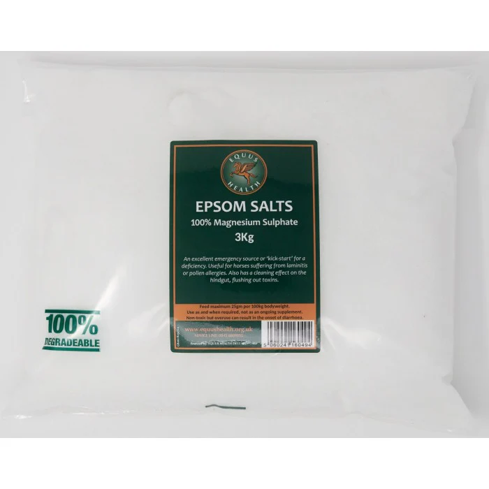 Equus Health Epsom Salts 3kg