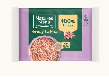 Natures Menu 100% Turkey Block 400g