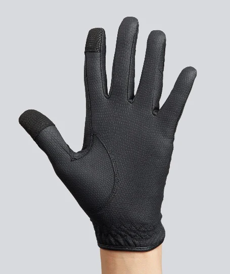 Premier Equine Metaro Ladies Riding Gloves Black - Image 4