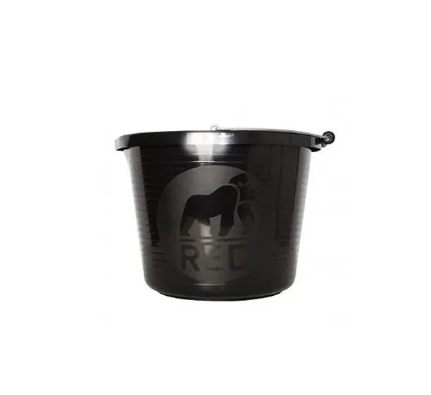 Red Gorilla Premium Black Bucket 15 Litres