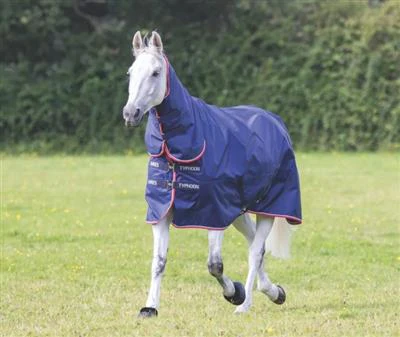 Typhoon 100 Combo Turnout Rug Navy - Image 2